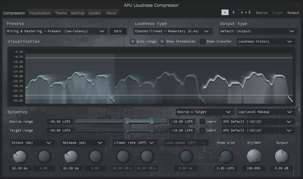 APU Software APU Loudness Compressor full version download
