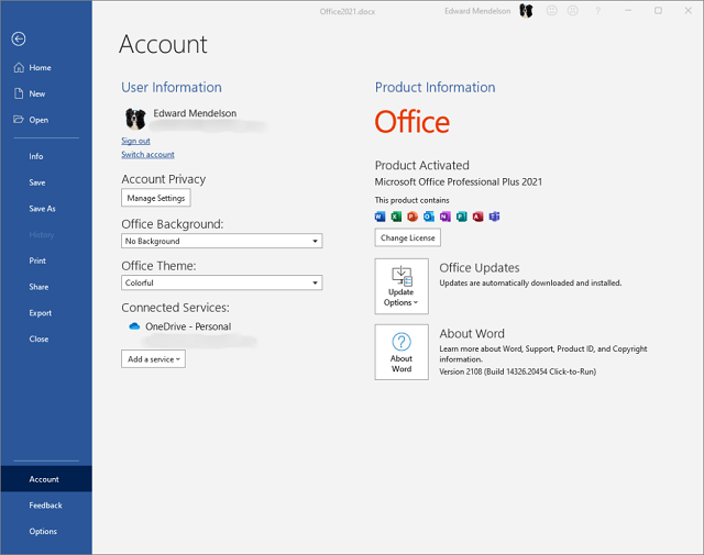 Microsoft Office 2021 Professional Plus full version download
