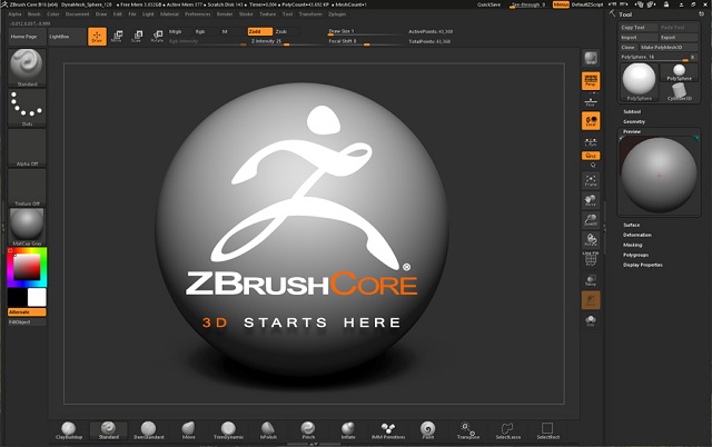 Pixologic Zbrush setup download