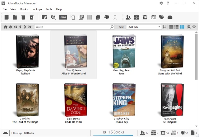 Alfa eBooks Manager Pro full setup free download