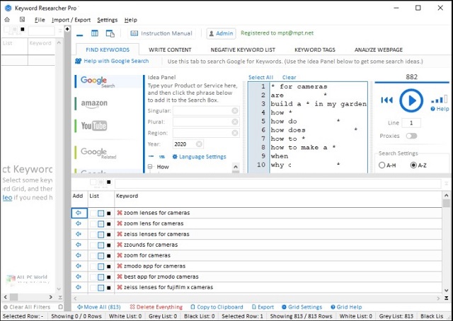 Keyword Researcher Pro full setup free download