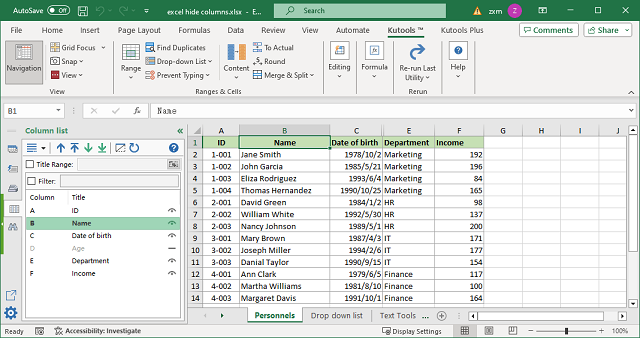 Kutools for Excel full version free download