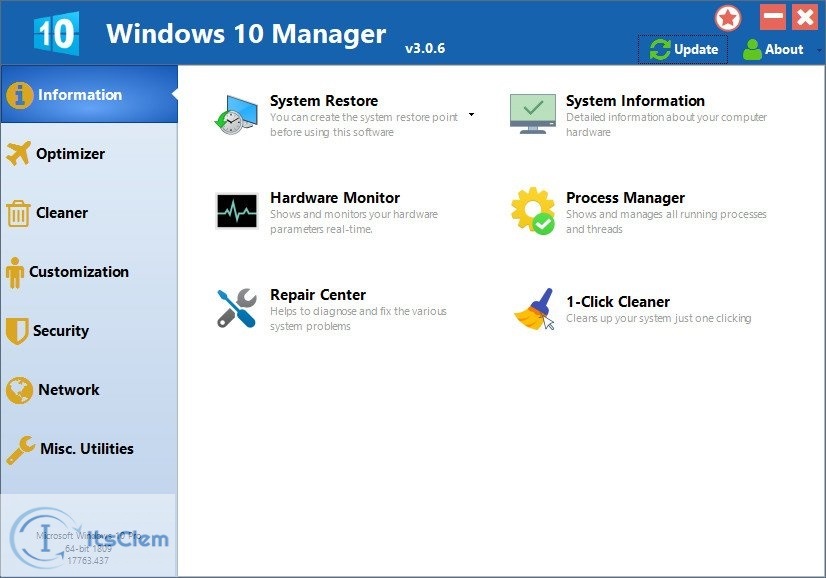 Download Yamicsoft Windows 10 Manager