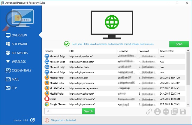 Advanced Password Recovery Suite full version free download