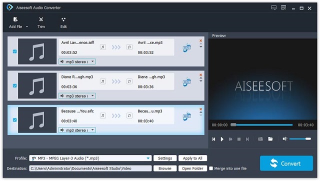 Aiseesoft Audio Converter full version free download
