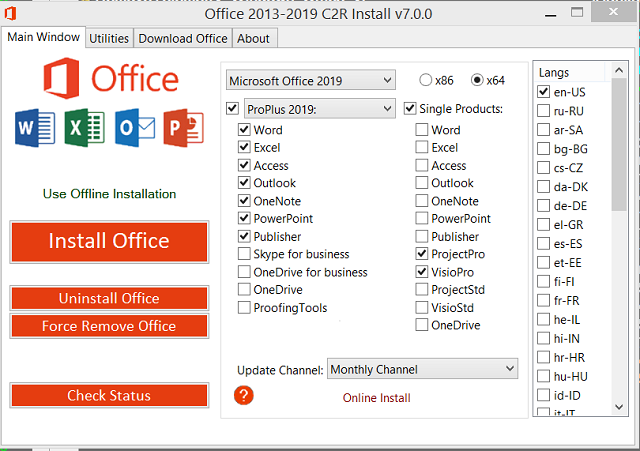 Office Installer by Ratiborus full setup free download